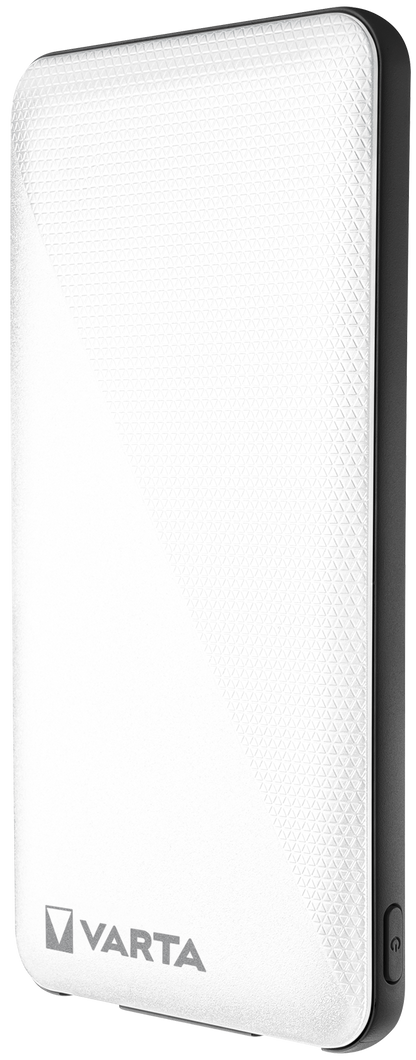 Batterie externe Varta Energy, 5000mAh, 15W, 2 x USB-A - 1 x USB-C, blanc