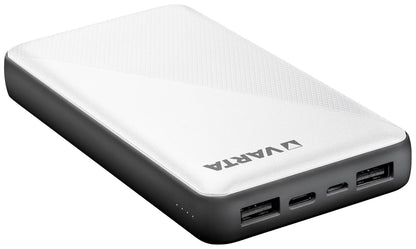 Batterie externe Varta Energy, 15000mAh, 15W, 2 x USB-A - 1 x USB-C, blanc