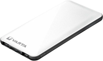 Batterie externe Varta Energy, 5000mAh, 15W, 2 x USB-A - 1 x USB-C, blanc