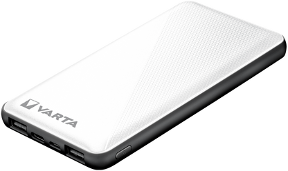 Batterie externe Varta Energy, 10000mAh, 15W, 2 x USB-A - 1 x USB-C, blanc