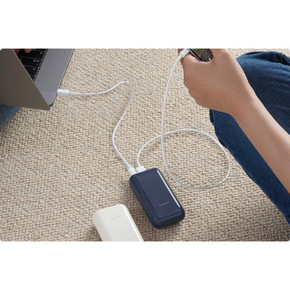 Batterie Externe Xiaomi Pocket Edition Pro, 10000mAh, 33W, QC + PD, 1 x USB-A - 1 x USB-C, Bleu Marine BHR5785GL