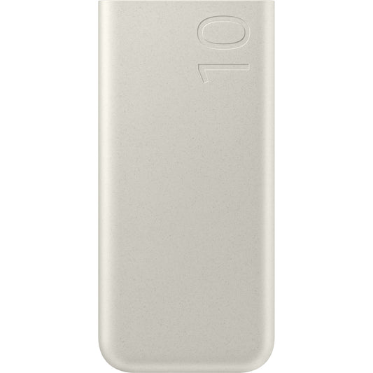 Batterie Externe Samsung, 10000mAh, 25W, PD, 2 x USB-C, Beige, Reconditionnée EB-P3400XUEGEU
