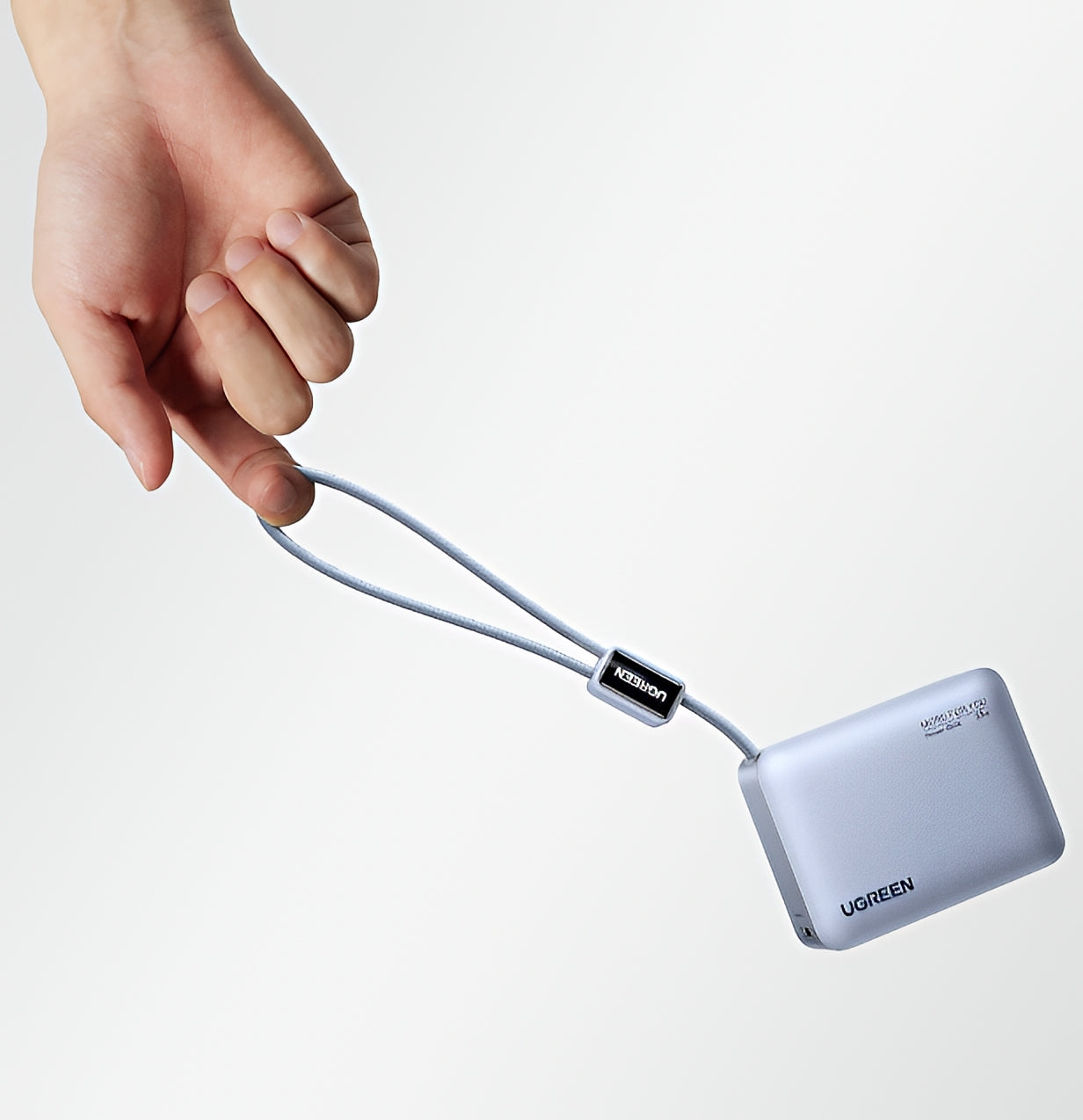 Batterie Externe UGREEN PB584 (75173B), 10000mAh, 33W, QC + PD, 1 x USB-A - 2 x USB-C, Bleu