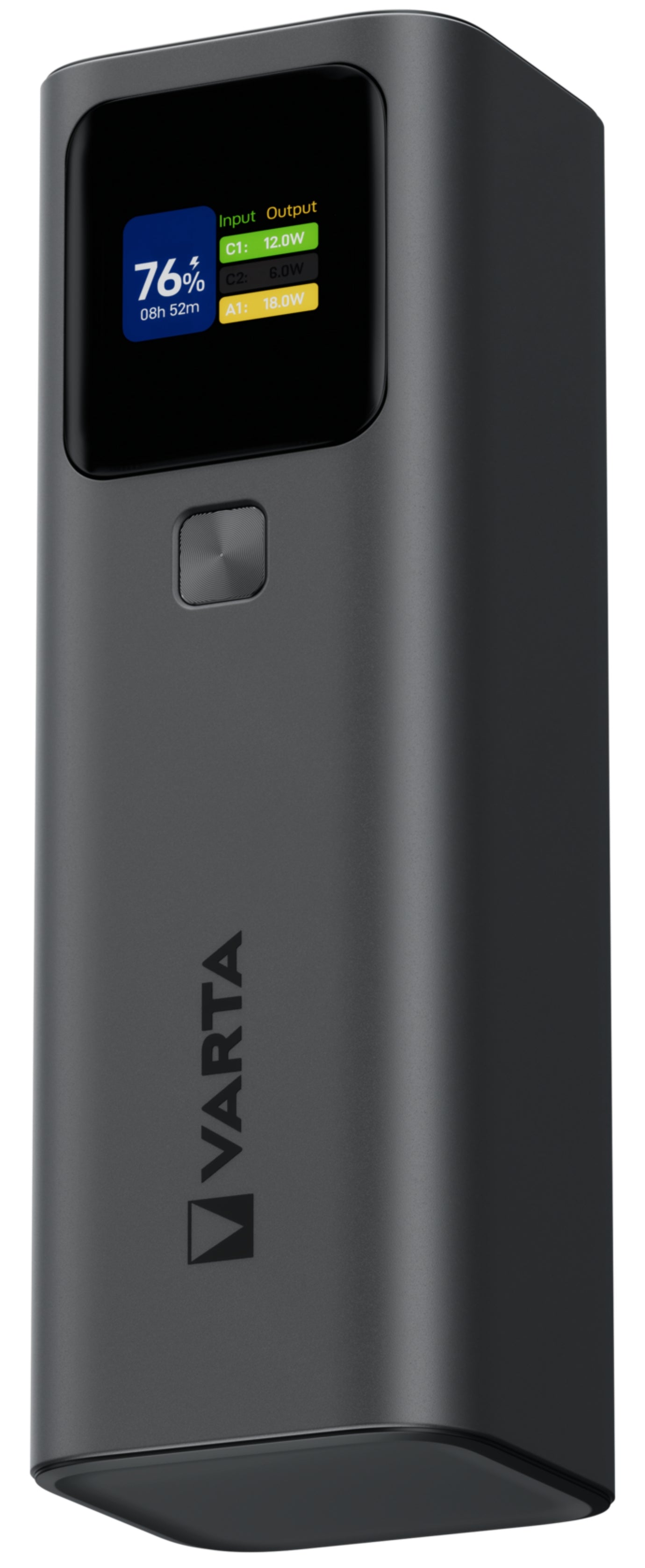 Batterie Externe Varta High Speed, 27000mAh, 140W, QC + PD, 1 x USB-A - 2 x USB-C, Noire
