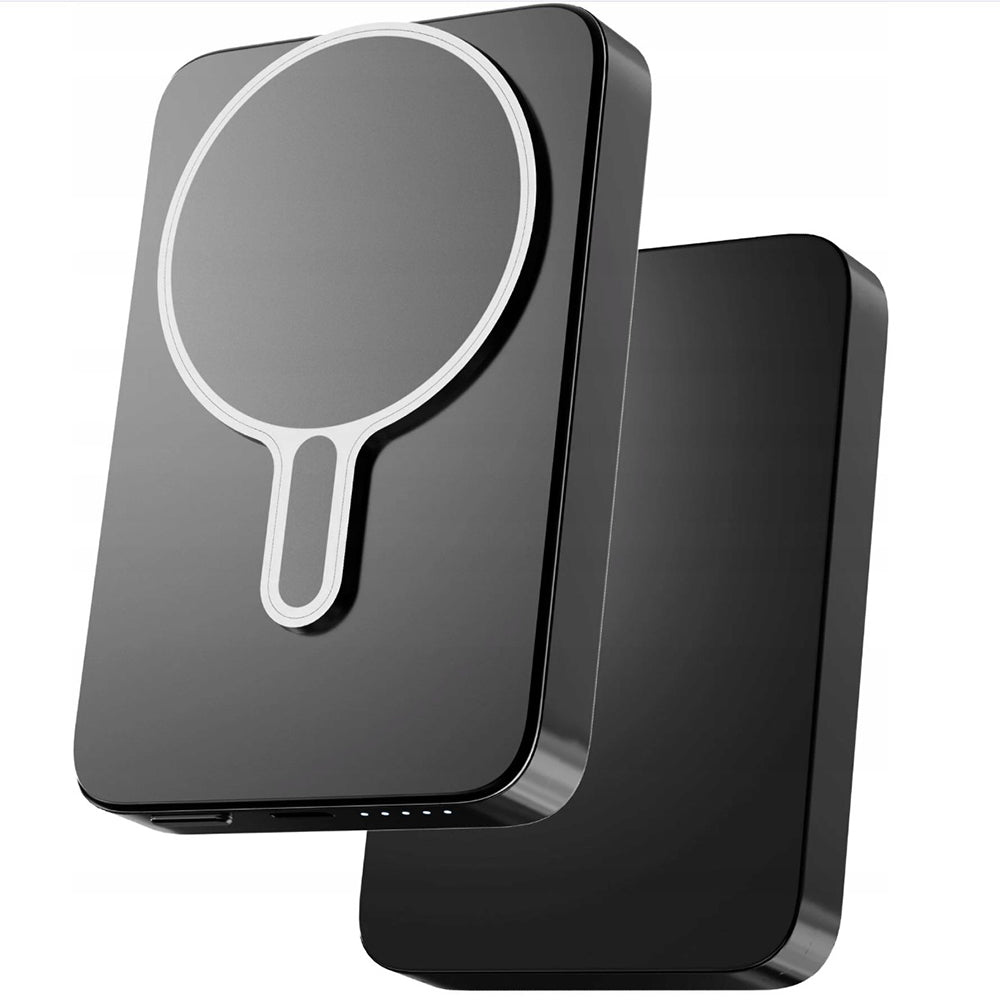 Batterie Externe Sans Fil 3MK MagSnap Go, 10000mAh, 20W, PD + FQI, 1 x QI - 1 x USB-C, Gris