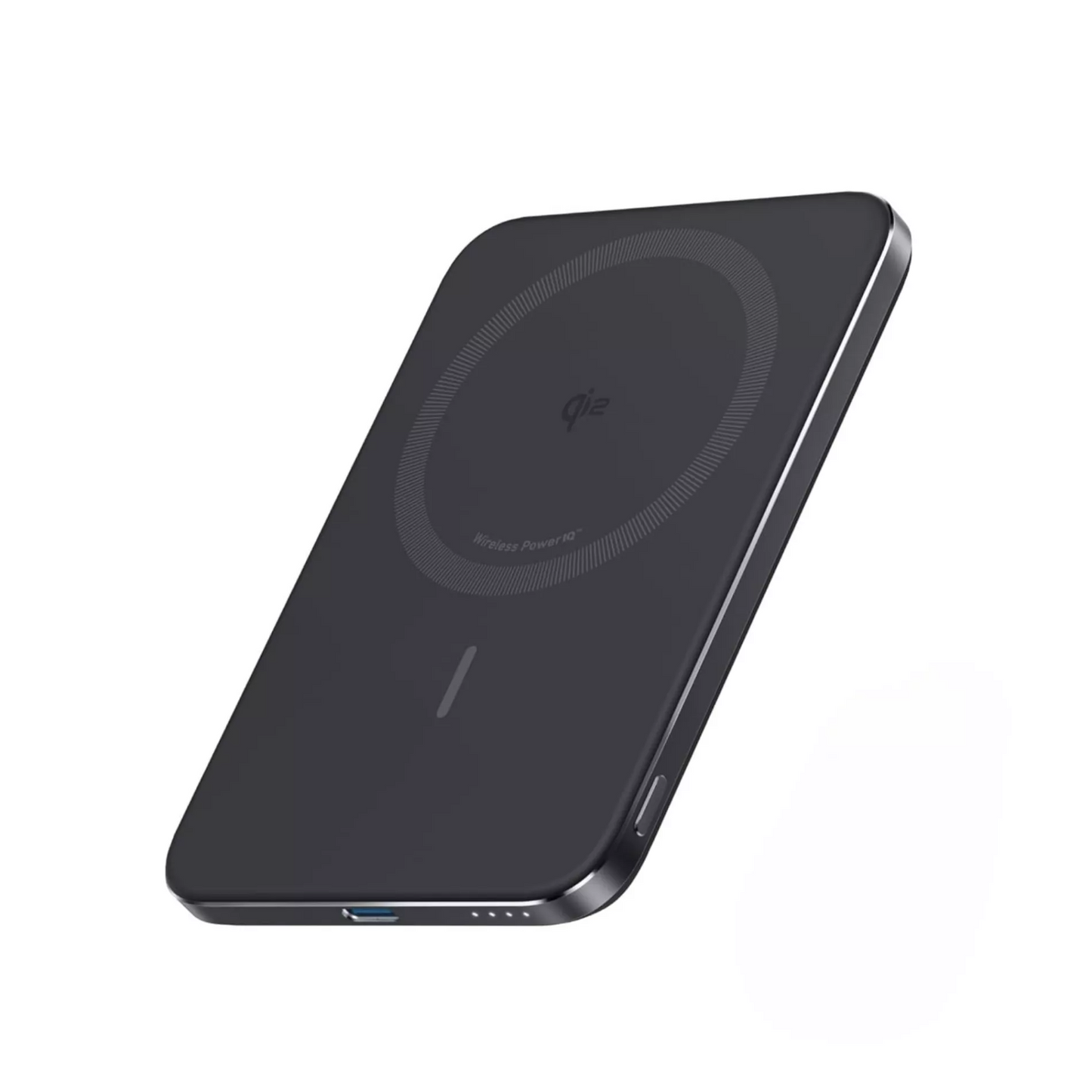 Batterie Externe Sans Fil Anker Nano, 5000mAh, 20W, PD + FQI, 1 x QI - 1 x USB-C, Noire A1665H11
