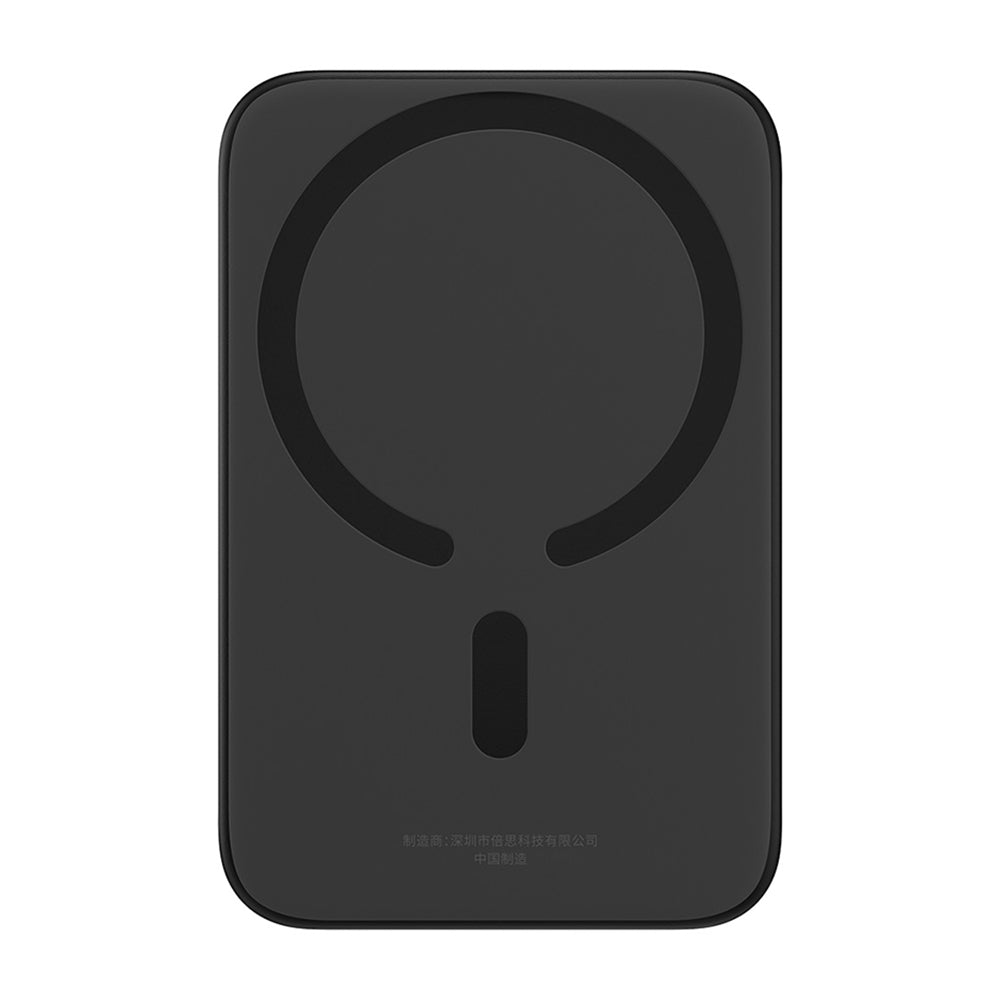 Batterie Externe Sans Fil Baseus Mini Air, 6000mAh, 20W, PD + FQI, 1 x QI - 1 x USB-C, Noire P10059002113-00