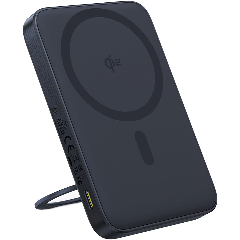 Batterie Externe Sans Fil Baseus PicoGo, 5000mAh, 20W, PD + FQI, 1 x QI - 1 x USB-C, Noire P10076802123-00