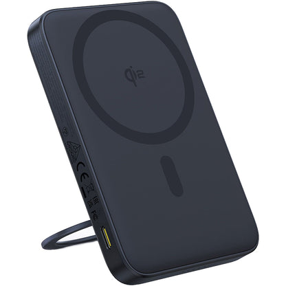 Batterie Externe Sans Fil Baseus PicoGo, 5000mAh, 20W, PD + FQI, 1 x QI - 1 x USB-C, Noire P10076802123-00