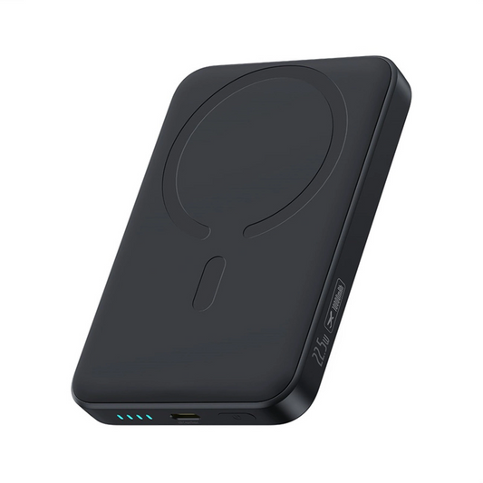 Batterie Externe Sans Fil Baseus EnerFill FM11 Ultra-Mini, 10000mAh, 22.5W, PD + FQI, 1 x QI - 1 x USB-C, Noire P1008210E123-00