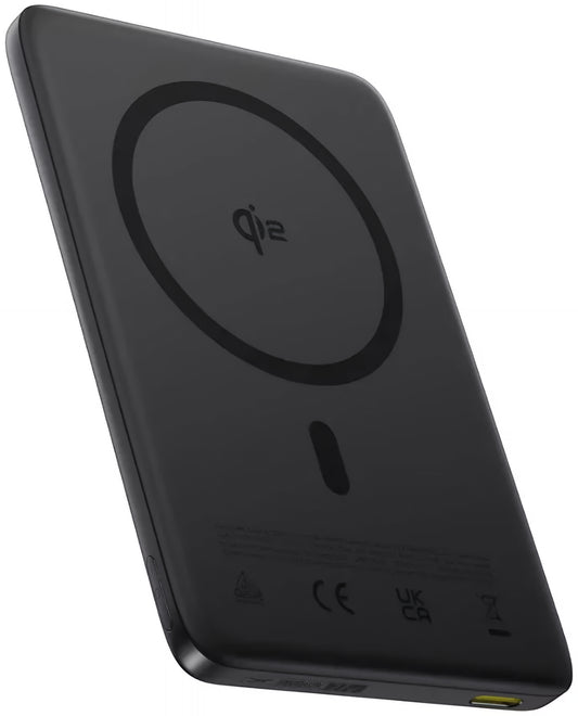 Batterie Externe Sans Fil Baseus PicoGo AM41, 10000mAh, 27W, PD + FQI, 1 x QI - 1 x USB-C, Noire E0027201