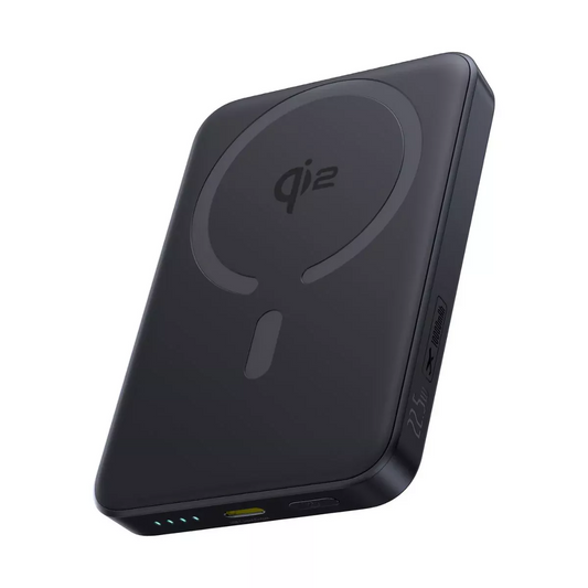 Batterie Externe Sans Fil Baseus Enerfill FM12, 10000mAh, 22.5W, PD + FQI, 1 x QI - 1 x USB-C, Noire E0028500