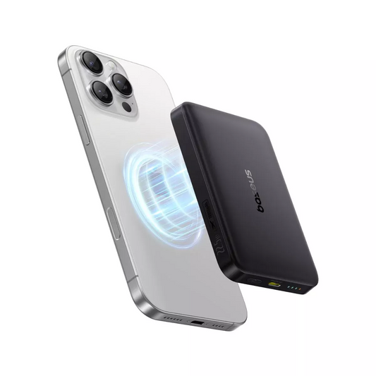 Batterie Externe Sans Fil Baseus Enerfill FM12, 10000mAh, 22.5W, PD + FQI, 1 x QI - 1 x USB-C, Noire E0028500