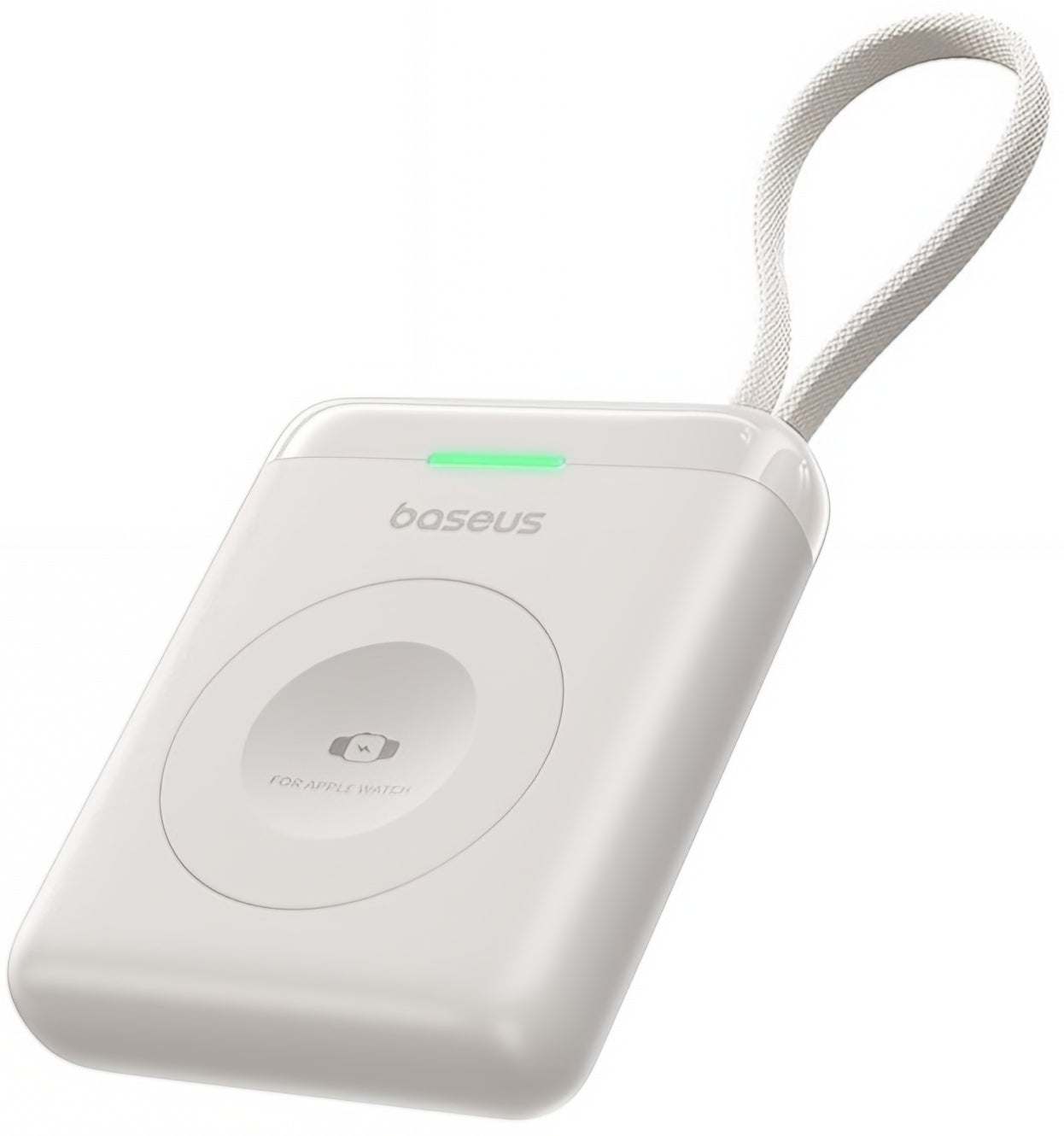 Baseus EnerFill FW11 Wireless External Battery, 1640mAh, 5W, 1 x QI, White E0205302