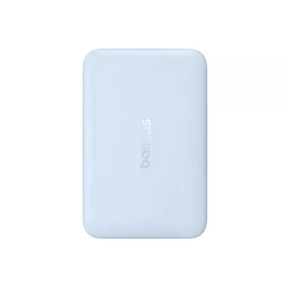 Batterie Externe Sans Fil Baseus EnerFill FM11 Ultra-Mini, 10000mAh, 22,5W, PD + FQI, 1 x QI - 1 x USB-C, Bleue P1008210E313-00