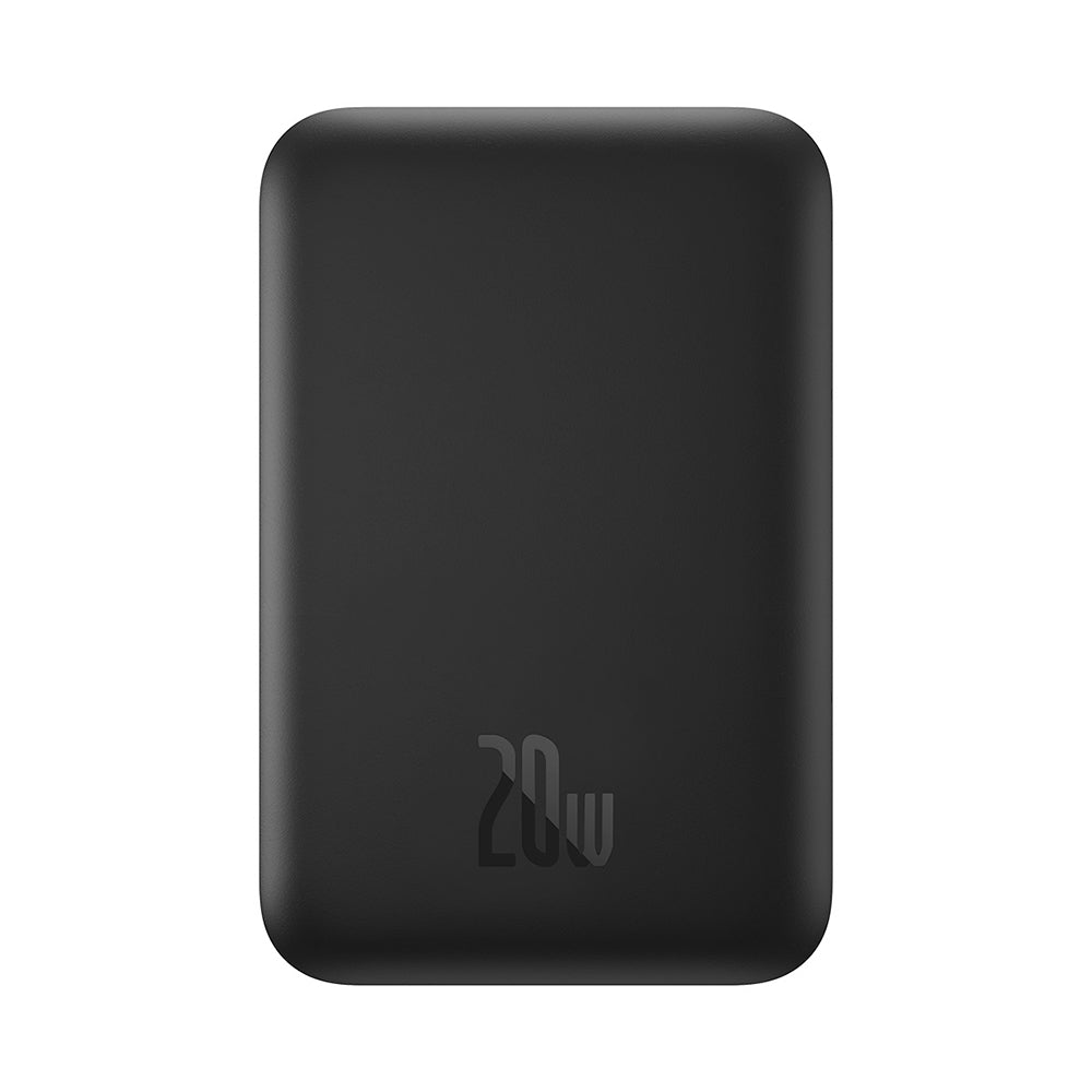 Batterie Externe Sans Fil Baseus Mini Air, 6000mAh, 20W, PD + FQI, 1 x QI - 1 x USB-C, Noire P10059002113-00