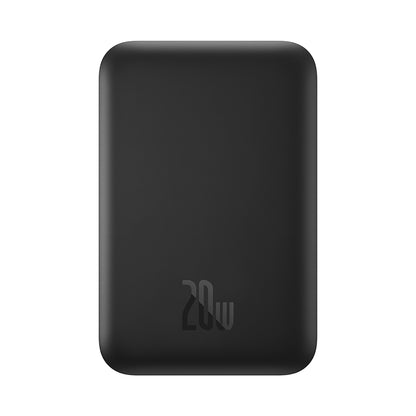 Batterie Externe Sans Fil Baseus Mini Air, 6000mAh, 20W, PD + FQI, 1 x QI - 1 x USB-C, Noire P10059002113-00