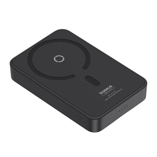 Batterie Externe Sans Fil Baseus MagPro PPCXZ05, 5000mAh, 20W, PD + FQI, 1 x QI - 1 x USB-C, Noire P10064101123-00