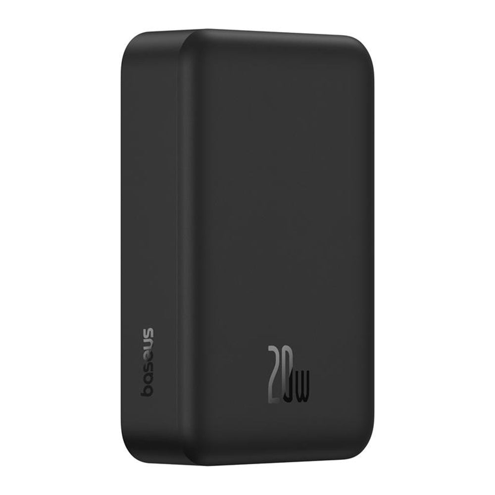 Batterie Externe Sans Fil Baseus EnerFill FM41, 20000mAh, 20W, PD - FQI, 1 x QI - 1 x USB-C, Noire E0027U00