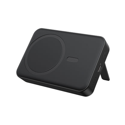 BWOO BO-P59 Wireless External Battery, 10000mAh, 20W, PD + FQI, 1 x QI - 1 x USB-C, Black
