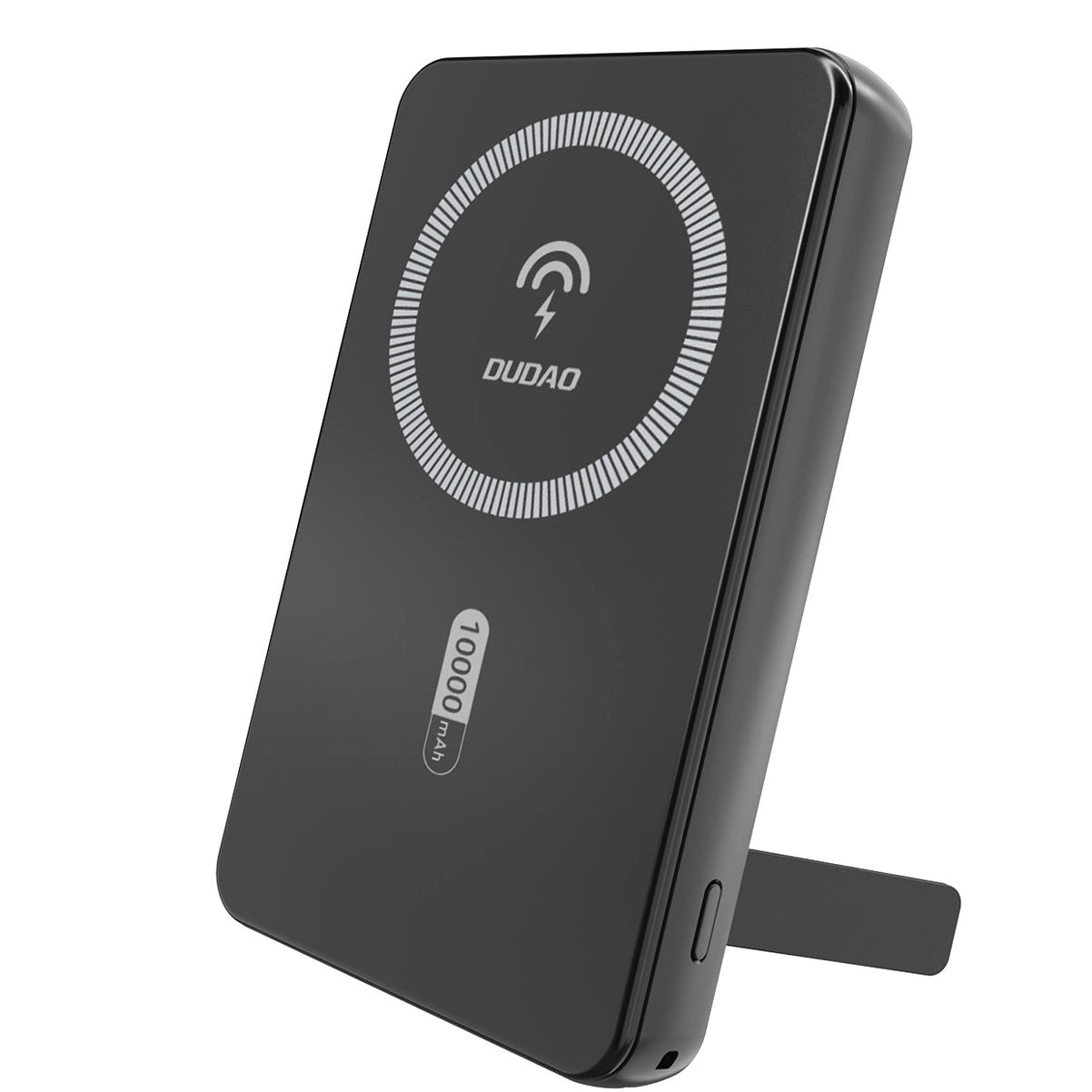 Batterie Externe Sans Fil Dudao K14S+, 10000mAh, 22.5W, QC + PD + FQI, 1 x QI - 1 x USB-A - 1 x USB-C, Noire