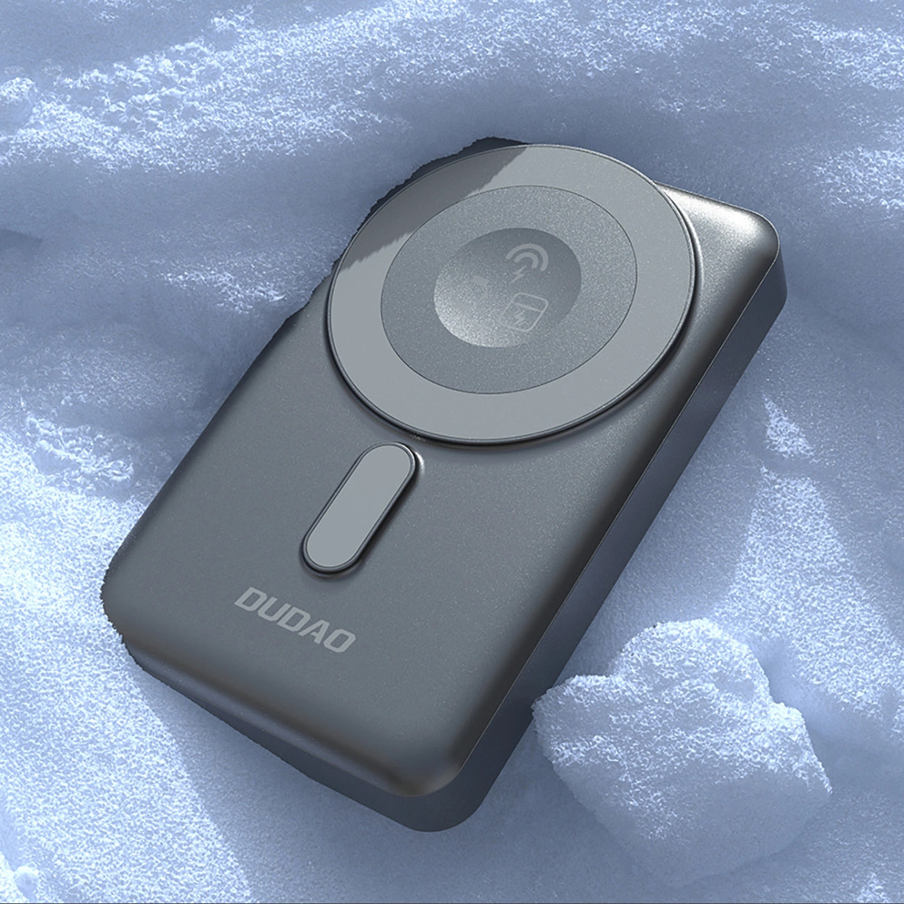 Batterie Externe Sans Fil Dudao K29, 10000mAh, 20W, PD + FQI, 1 x Lightning - 1 x QI - 1 x USB-C, Gris