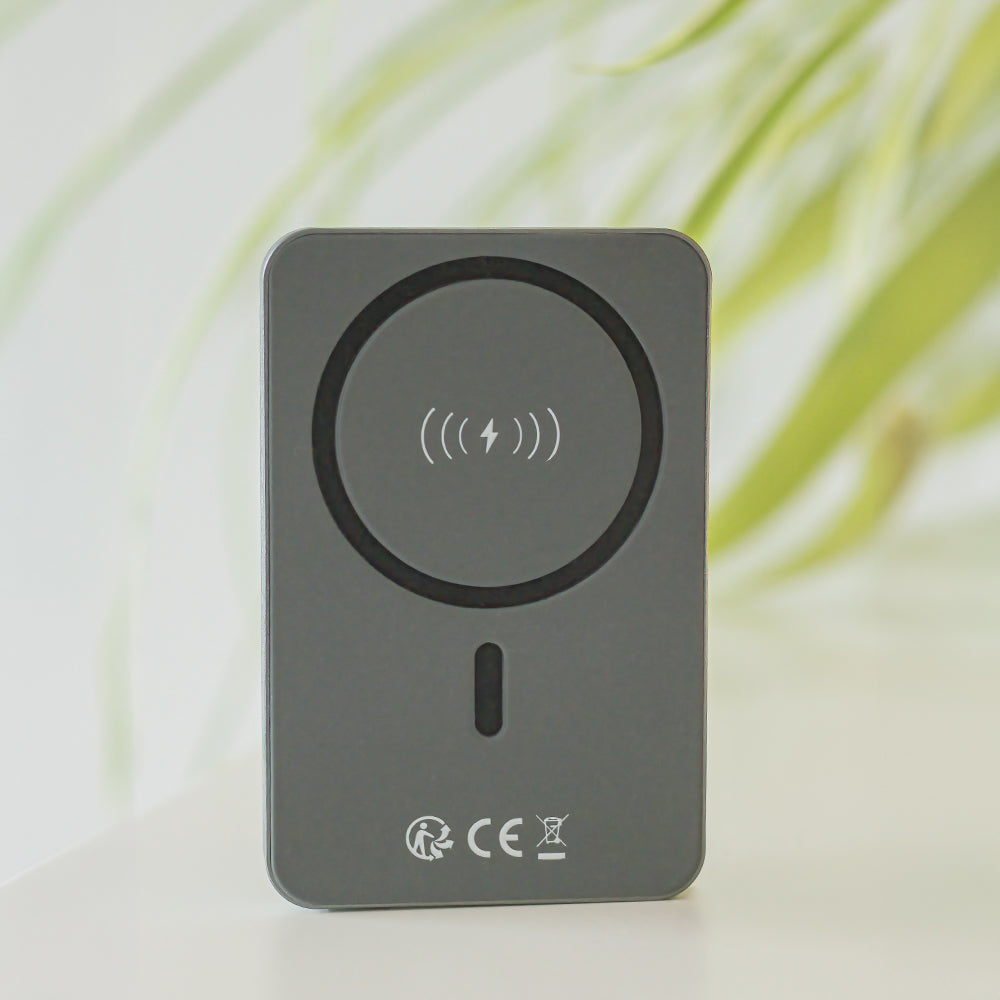 Batterie Externe Sans Fil Forever MATB-200, 5000mAh, 20W, PD + FQI, 1 x QI - 1 x USB-C, Noire