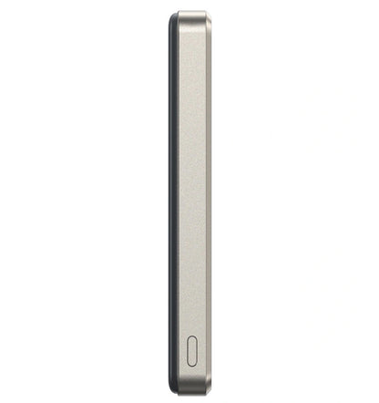Joyroom JR-PBM08 Pro Wireless External Battery, 10000mAh, 22.5W, PD + FQI, 1 x QI - 2 x USB-C, Beige