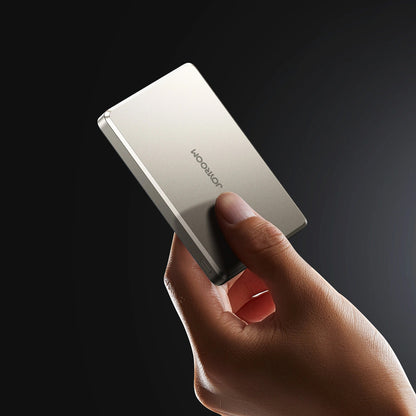 Joyroom JR-PBM08 Pro Wireless External Battery, 10000mAh, 22.5W, PD + FQI, 1 x QI - 2 x USB-C, Beige