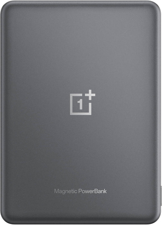 Batterie Externe Sans Fil OnePlus Slim Magnetic, 5000mAh, 10W, FQI, 1 x USB-C, Gris 5411100015