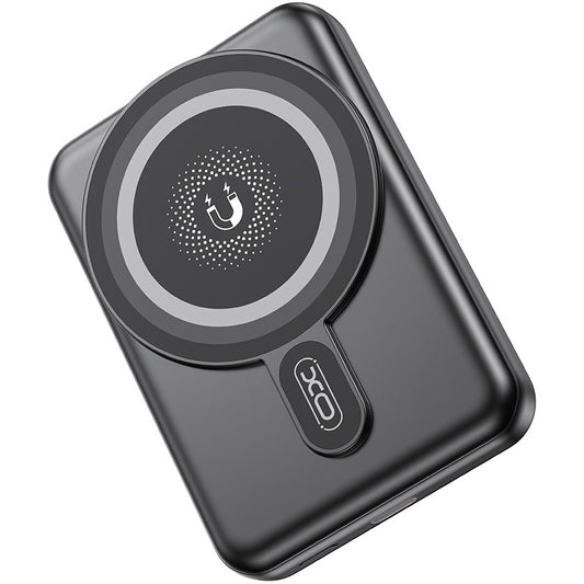 Batterie Externe Sans Fil XO Design PR264, 10000mAh, 20W, PD + FQI, 1 x USB-C, Noire