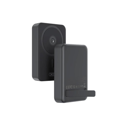 Batterie Externe Sans Fil XO Design PR231, 10000mAh, 20W, PD + FQI, 1 x QI - 1 x USB-C, Noire