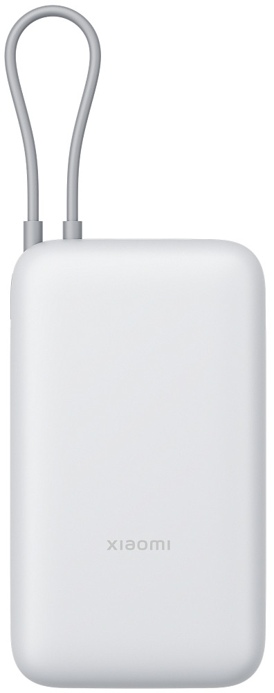 Batterie Externe Xiaomi, 20000mAh, 22.5W, QC + PD, 1 x USB-A - 2 x USB-C, Argentée BHR9738GL