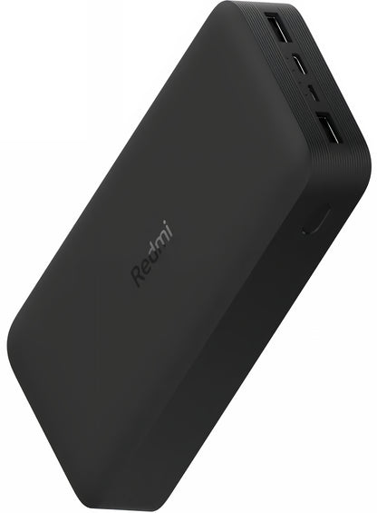 Batterie Externe Xiaomi, 20000mAh, 18W, QC, 2 x USB-A, Noire PB200LZM