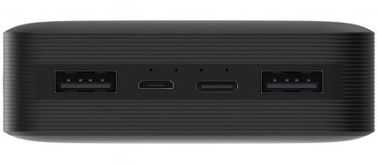 Batterie Externe Xiaomi, 20000mAh, 18W, QC, 2 x USB-A, Noire PB200LZM