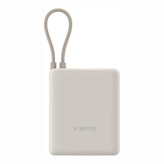 Batterie Externe Xiaomi PB1033MI, 10000mAh, 33W, QC + PD, 1 x USB-A - 2 x USB-C, Beige BHR9333GL