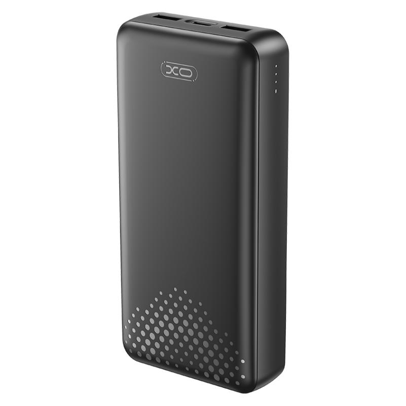 Batterie Externe XO Design PB313, 20000mAh, 10W, 2 x USB-A, Noire