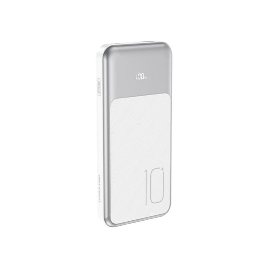Batterie Externe XO Design PR248, 10000mAh, 22.5W, QC + PD, 1 x Lightning - 1 x USB-A - 2 x USB-C, Blanche