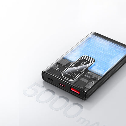 Batterie Externe Yesido YP92, 5000mAh, 22.5W, QC + PD, 1 x USB-A - 1 x USB-C, Noire