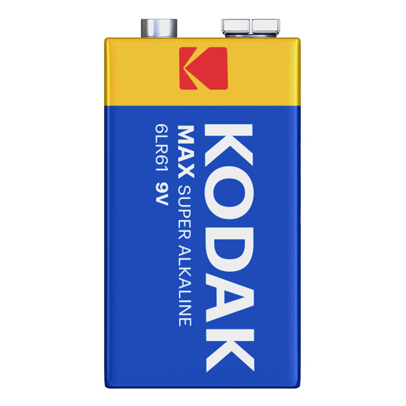 Pile Kodak Max Alcaline, 6LR61 (9V)
