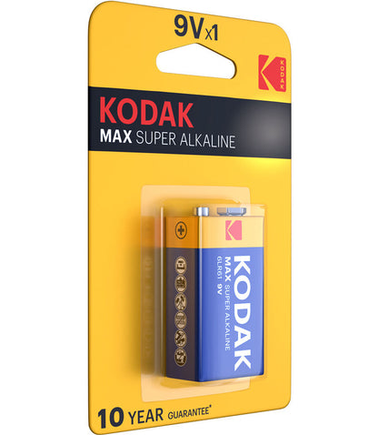 Pile Kodak Max Alcaline, 6LR61 (9V)