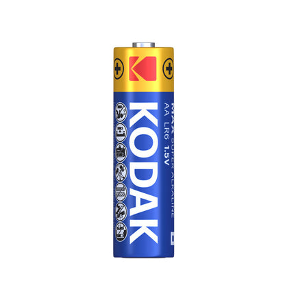 Pile Kodak Max Alcaline, AA / LR6, Lot de 8 pièces EKSTD30419902P8