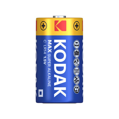 Pile Kodak Max Alcaline, LR14 Lot de 2 pièces