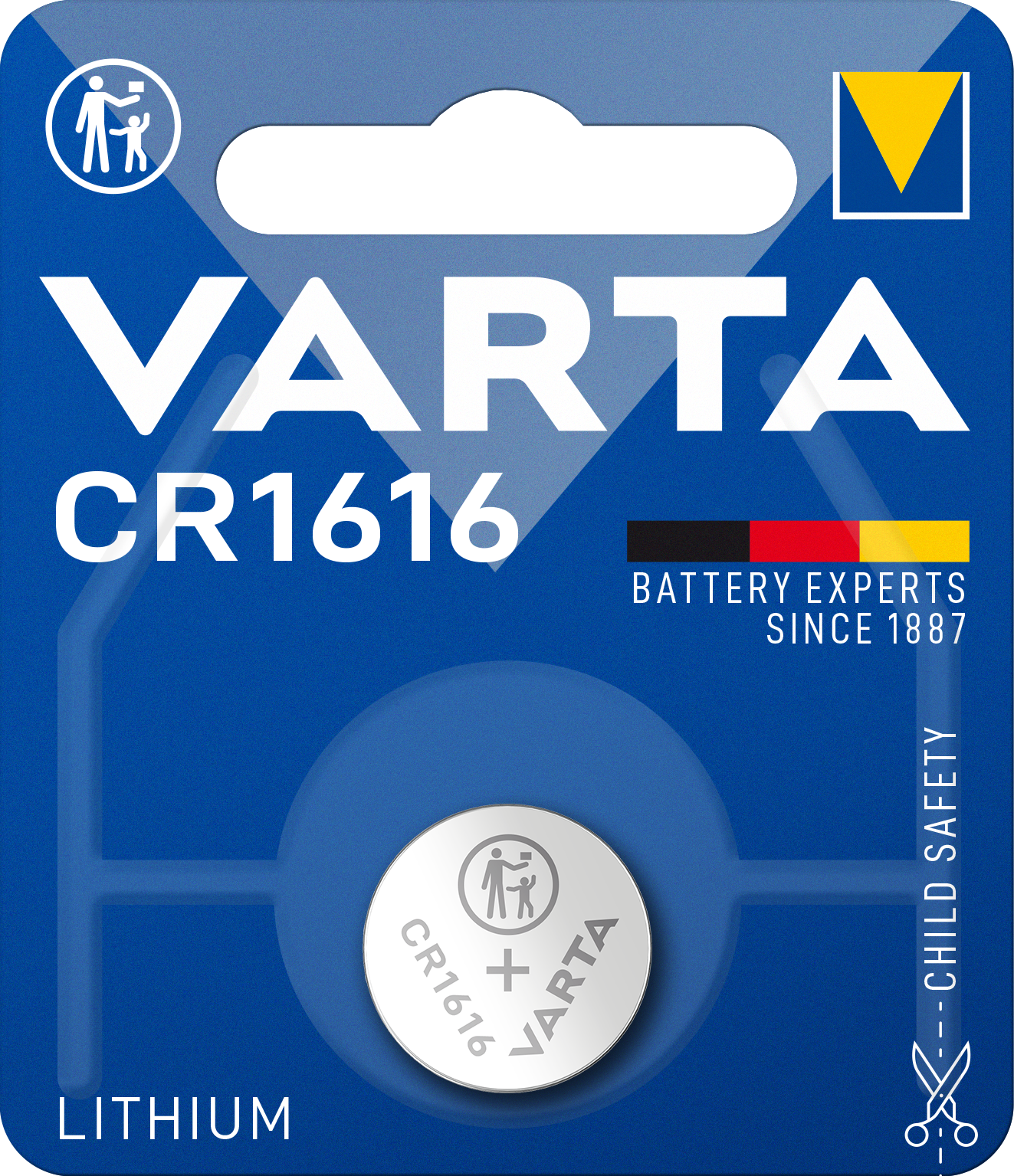 Batterie Varta, CR1616