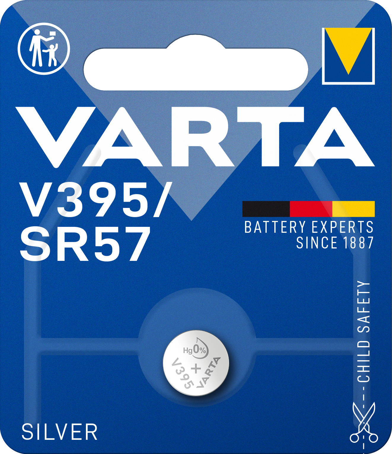 Batterie Varta, V395 / SR57