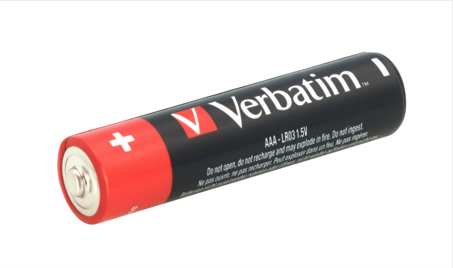 Pile Verbatim Premium, AA / LR6, Lot de 8 pièces 49503