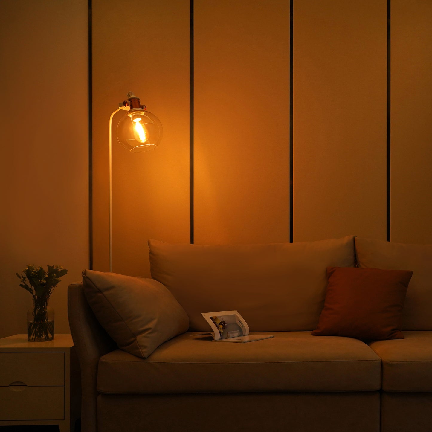 Ampoule Filament Yeelight ST64, Wi-Fi, E27, 6W, 2000K, 500lm YLDP23YL