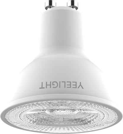 Ampoule LED Yeelight W1, Wi-Fi, GU10, 4.5W, 2700K - 6500K, 350lm, Set 4 pièces, Multicolore YLDP004-A