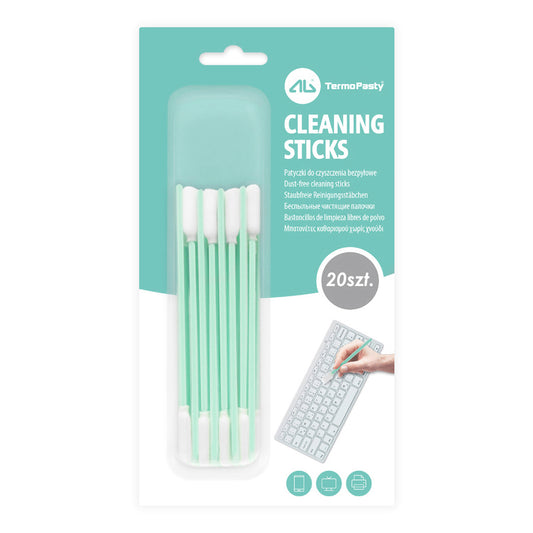 Bâtonnet de nettoyage AG Termopasty, lot de 20 pièces ART.AGT-270