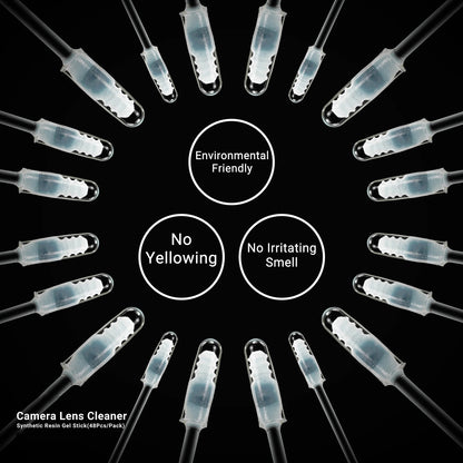 Bâtonnet de nettoyage anti-poussière 2UUL CL21 pour caméra de téléphone, lot de 48 pièces